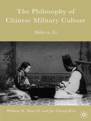 cover image of The Philosophy of Chinese Military Culture